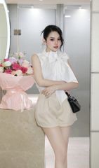 Áo Babydoll Cột Nơ Sau SN