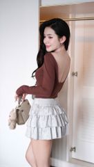 Bodysuit Thun Trơn TD Hở Lưng