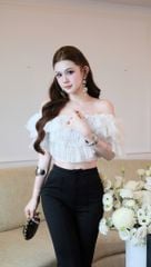 Áo Ren Tầng Bẹt Vai