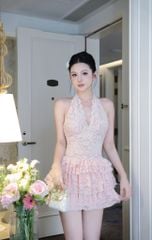 Đầm Ren Yếm Tầng