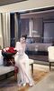 Đầm Ren Lưới Cúp Ngực 1 Vai