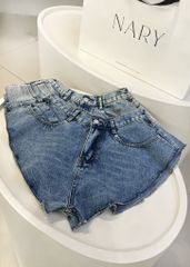 Quần Đùi Jean Xòe