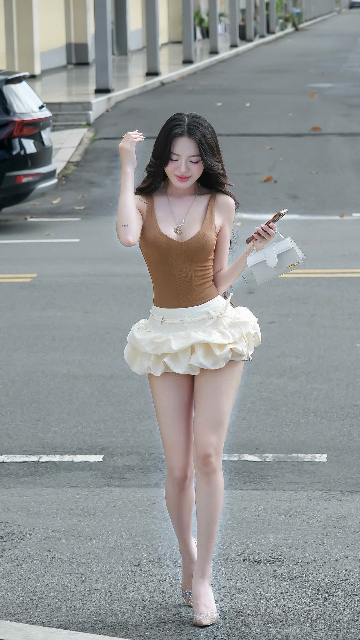 Bodysuit Thun Cổ V