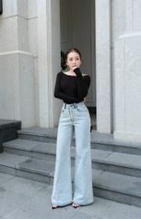 Bodysuit Thun Trơn TD Hở Lưng