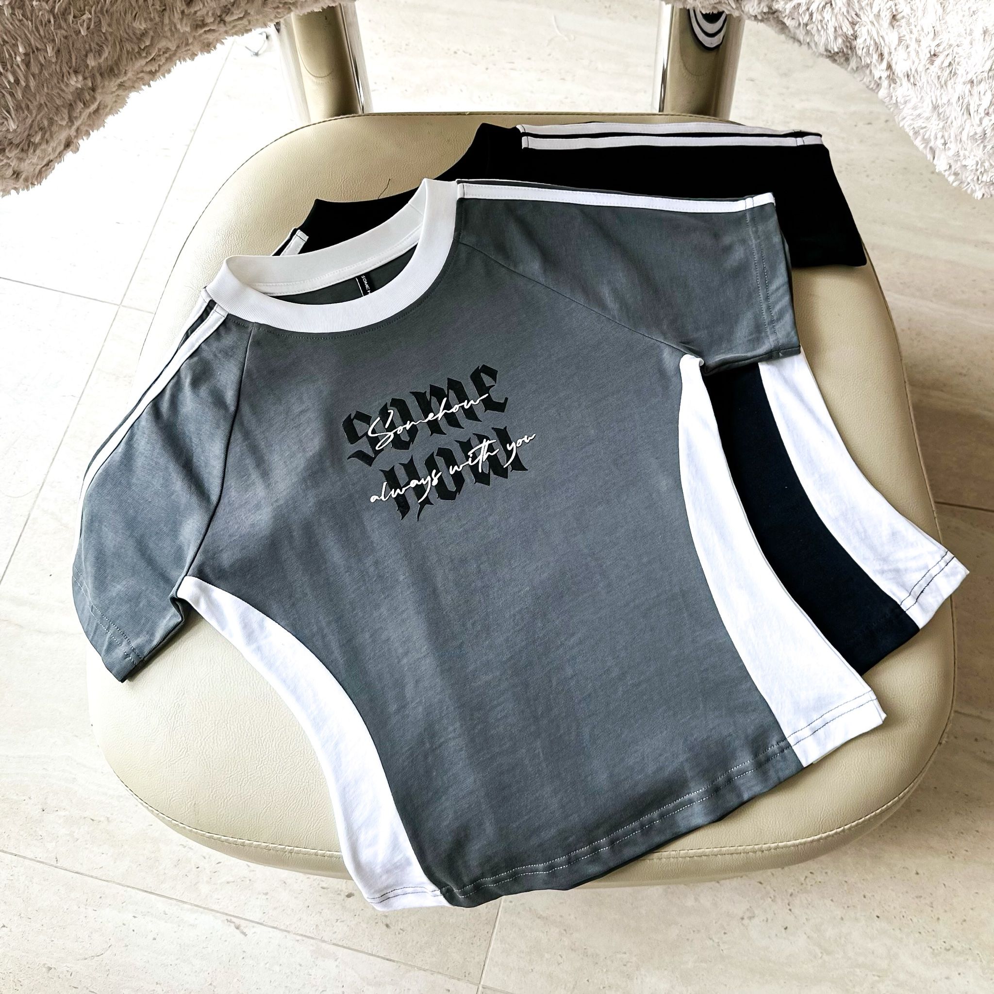 Áo Baby Tee Printed