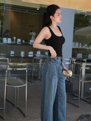 Áo Thun Gân 2s Cổ U