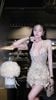 Đầm Cột Yếm Hoa Đính Nơ