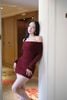 Đầm Ren Bẹt Vai TD