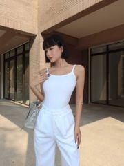 Set  Quần Ống Rộng + Áo Bodysuit