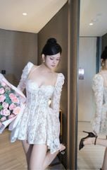 Đầm Ren TD Cột Yếm