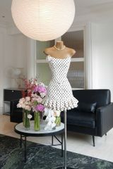 Set Cup Chấm Bi Đính Hoa