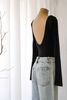 Bodysuit Thun Trơn TD Hở Lưng