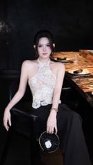 Áo Yếm Ren Kết Hoa