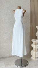 Đầm Thun Xoắn Hở Lưng