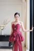 Đầm Voan Kèm Charm Đính Nơ