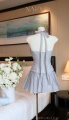 Set Voan Yếm Nút Bọc