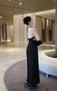 Maxi Yếm Lụa Kèm Hoa