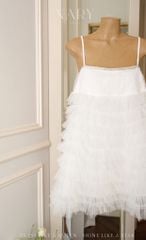 Đầm Babydoll Tầng Viền Đá