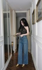 Áo Yếm Ren Nền Hoa