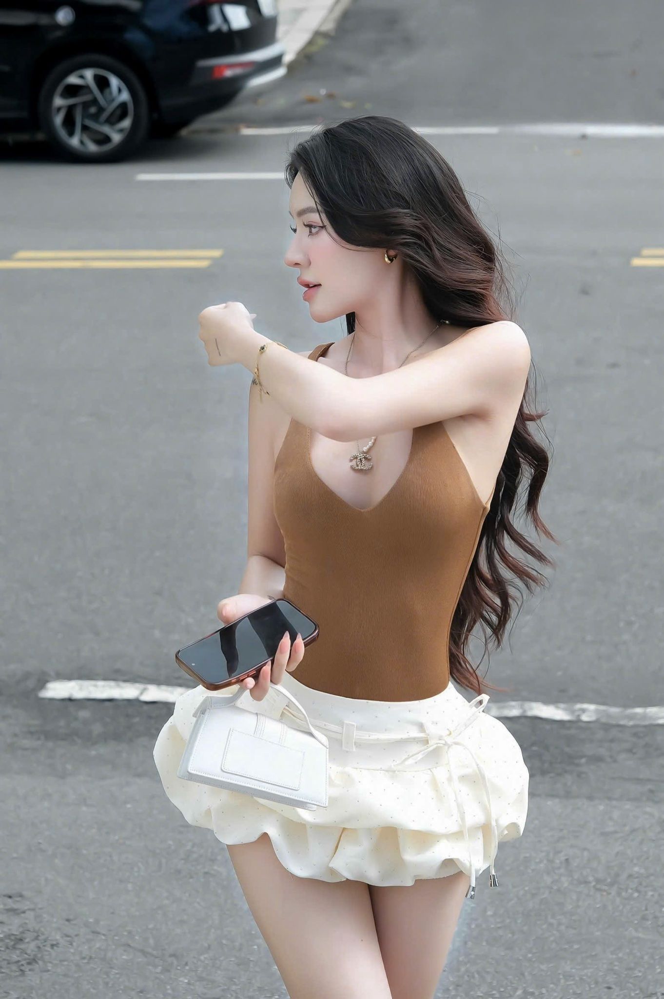 Bodysuit Thun Cổ V