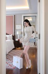 Đầm Ren TD Kèm Hoa