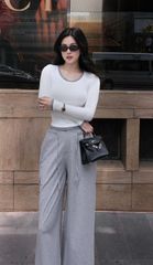 Áo Thun Nhúng 2 Bên Phối Màu