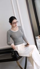 Áo Thun Nhúng 2 Bên Phối Màu
