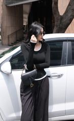 Áo Thun Nhúng 2 Bên Phối Màu