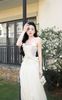 Đầm Lưới Phối Voan Kết Hoa