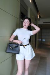 Áo Cổ Tròn Thun Trơn