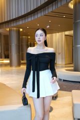 Áo Thun Bẹt Vai TD Cột Dây