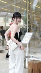 Áo Thun Lai Bầu Cổ U