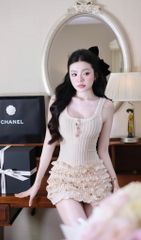 Đầm Thun Tầng Bèo