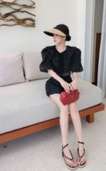 Set Áo Nút Ngọc Trai
