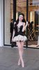 Đầm Bí Xoè 2S Kèm Nơ