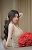 Đầm Kim Sa Phối Voan Kèm Charm