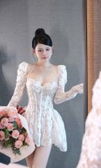 Đầm Ren TD Cột Yếm