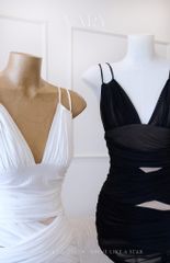 Đầm Thun Khoét Lưới