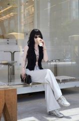 Áo Lưới  Bèo Đan Dây