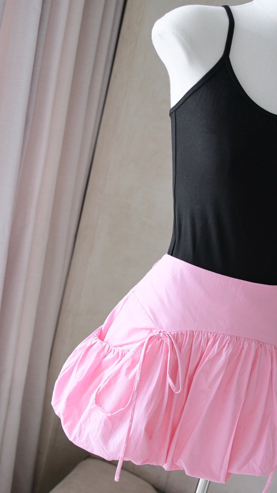 Áo 2S Thun Trơn Đính Nơ