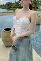 Áo Cúp Xếp Ngực