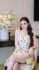 Đầm Trơn Kèm Charm Nơ Sau
