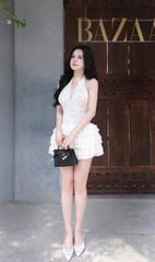 Đầm Ren Yếm Tầng