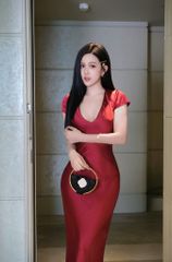 Đầm Lụa Suông Cổ V