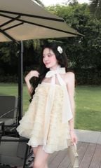 Babydoll Tầng Kèm Choàng