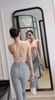 Quần Jean Ống Bass Tua Rua