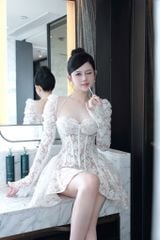 Đầm Ren TD Cột Yếm