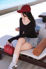 Chân Váy Thun Xếp Li