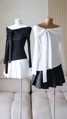 Áo Thun Bẹt Vai TD Cột Dây