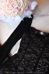 Đầm Ren Nền Hoa TD Kèm Charm